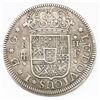 Image 1 : Segovia, Spain, milled 2 reales "pistareen," Louis I, 1724F.