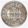 Image 2 : Segovia, Spain, milled 2 reales "pistareen," Louis I, 1724F.