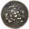 Image 2 : Lot of two Great Britain copper alloy Admiral Vernon medals, 1739, Porto Bello.