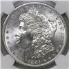 Image 1 : USA (San Francisco mint), $1 Morgan, 1881-S, NGC MS 65.