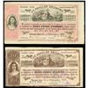 Image 1 : Lot of two Buenos Aires, Argentina, La Popular Argentina, 10 pesos fuertes: 31-12-1870, 2nd series, 