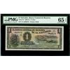 Image 1 : El Salvador, Banco Central de Reserva, 1 colon, 17-3-1954, series UA, serial 4829573, PMG Gem UNC 65