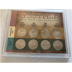 Complete Lewis & Clark Mint Mark Collection in Hard Display Case KB