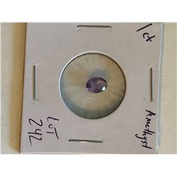 Amethyst 1 carat Oval Cut Beautiful Gem Quality Gemstone