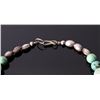 Image 6 : Navajo Sand Cast Carico Lake Turquoise Necklace