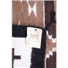 Image 10 : Navajo Two Grey Hills Wool Rug 1950's Original Tag