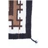Image 4 : Navajo Two Grey Hills Wool Rug 1950's Original Tag
