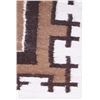 Image 8 : Navajo Two Grey Hills Wool Rug 1950's Original Tag