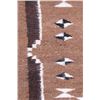 Image 9 : Navajo Two Grey Hills Wool Rug 1950's Original Tag