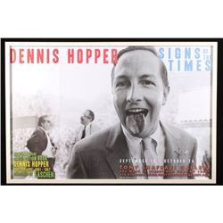 Original Dennis Hopper Signs of the Times Poster