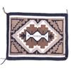 Image 1 : Navajo Two Grey Hills Wool Rug - Crownpoint c.1950