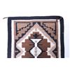 Image 3 : Navajo Two Grey Hills Wool Rug - Crownpoint c.1950
