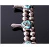 Image 8 : Navajo Sleeping Beauty Turquoise Squash Blossom
