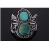 Image 1 : Navajo Native American Turquoise Mountain Bracelet