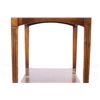 Image 13 : Early Quarter Sawn Mahogany Leather Top Side Table