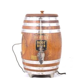 Rochester Root Beer Barrel Soda Dispenser c 1950's