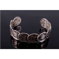 Lady Liberty Roosevelt Dime Silver Coin Bracelet