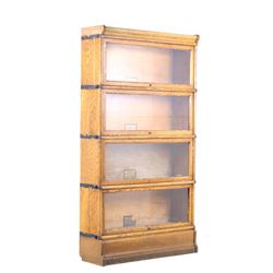 Globe-Wernick Co. Quarter Sawn Oak Barrister