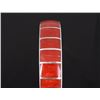 Image 8 : Signed Zuni Native American Red Coral Bracelet