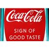 Image 4 : 1950's Coca-Cola Vertical Metal Advertising Sign