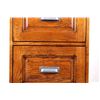 Image 6 : Early 20th Century Quarter Sawn Oak Filing Cabinet