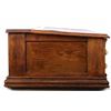 Image 9 : Early 1900's Clark's Oak Thread Counter Top Case