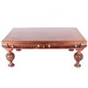Image 10 : LARGE Quarter Sawn Oak Hand Carved Coffee Table