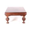 Image 14 : LARGE Quarter Sawn Oak Hand Carved Coffee Table