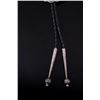 Image 5 : Navajo Old Pawn Kingman Turquoise Bolo Tie