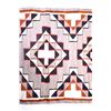 Image 7 : Navajo Crystal Eye Dazzler Wool Rug c. 1950's