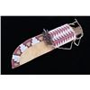 Image 22 : Cheyenne Beaded Sheath & Knife 19th Century