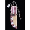 Image 2 : Cheyenne Beaded Sheath & Knife 19th Century