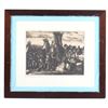 Image 1 : Red Man's West Framed Etching by Wolf Pogzeba