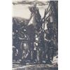 Image 5 : Red Man's West Framed Etching by Wolf Pogzeba