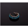 Image 6 : Zuni Sterling Micro Petite Point Turquoise Jewelry