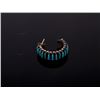 Image 7 : Zuni Sterling Micro Petite Point Turquoise Jewelry