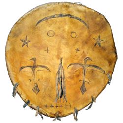 Rare & Important Wanapum Ghost Dance Shield