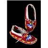 Image 1 : Chippewa Cree Fully Beaded Moccasins c. 1950's
