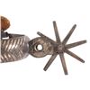 Image 11 : 19th Century Vaquero Double Mounted Silver Spurs