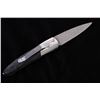 Image 2 : Wooly Mammoth Damascus & Jet Custom Knife