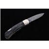 Image 2 : Kingman Turquoise & Raindrop Damascus Knife