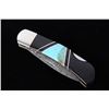 Image 8 : Kingman Turquoise & Raindrop Damascus Knife