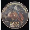 Image 1 : Mid 1900's Metal Lee Riders Double Sided Sign