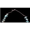 Image 3 : Navajo Dry Creek Turquoise & Heishe Shell Necklace