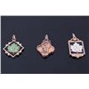 Image 1 : Collection of Three Knights of Pythias Watch FOB's