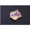 Image 10 : Collection of Railroad Watch FOB's and Cuff Pin