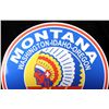 Image 4 : Montana Chief Gasoline Advertising Sign Replica