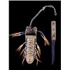 Image 1 : Metis Cree Quilled Sheath & Trade Knife 1830 Style