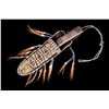 Image 2 : Metis Cree Quilled Sheath & Trade Knife 1830 Style