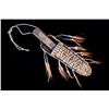 Image 3 : Metis Cree Quilled Sheath & Trade Knife 1830 Style